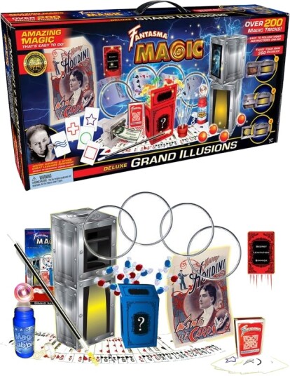 Fantasma Grand Illusions tryllesett med 200 triks