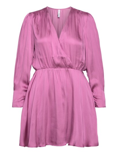 Mango | Wrapped Satin Dress | XS