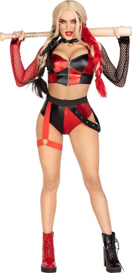 Leg Avenue Dangerous Girl Deluxe Kostyme Medium 87171-101|M
