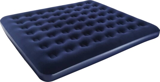 Bestway Oppblåsbar flokket luftseng 203x183x22 cm 67004