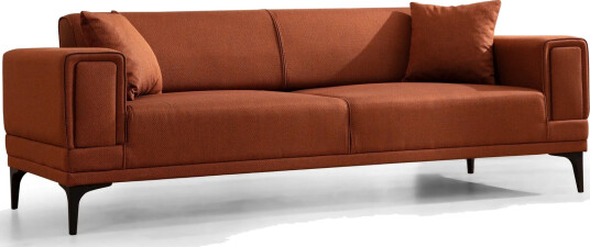 Naoko 3 seter Sovesofa Rød