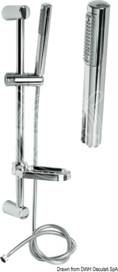 Osculati Dusjsett Krom Slange 1.5m