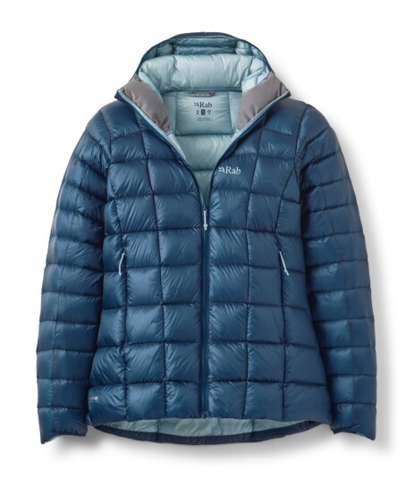 Rab Mythic Alpine Jacket Wmns Tempest Blue Size 08