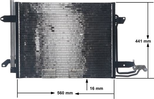 MAHLE AC 325 000S Kondensator, klimaanlegg MAHLE AC 325 000S Kondensator, klimaanlegg