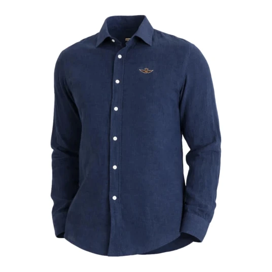 Aeronautica Militare Herre Skjorter Blå M,
