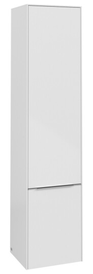 VILLEROY & BOCH SUBWAY 3.0 HØYSKAP 40X171 VENSTRE 2 DØRER BRILLIANT WHITE HÅNDTAK I KROM VILLEROY & BOCH SUBWAY 3.0 HØYSKAP 40X171 VENSTRE 2 DØRER BRILLIANT WHITE HÅNDTAK I KROM