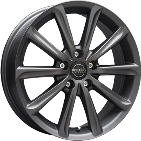 Mega Wheels Virgo Dark Mat anthracite grey 6.5 x 16 CB73,20 ET47 5/112 6.5 x 16 Mega Wheels Virgo Dark Mat anthracite grey 6.5 x 16 CB73,20 ET47 5/112 6.5 x 16