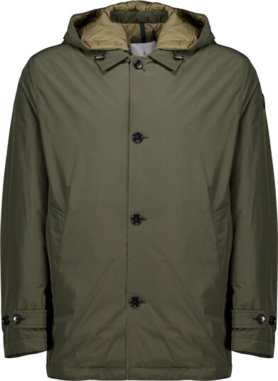 Moncler Herre Frakker Grønn 4XL,