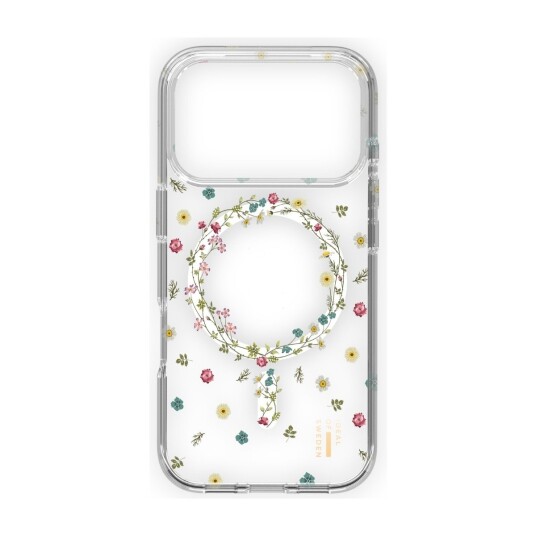 iDeal Of Sweden MagSafe Mobildeksel til iPhone 17 Pro - Gjennomsiktig Petite Floral