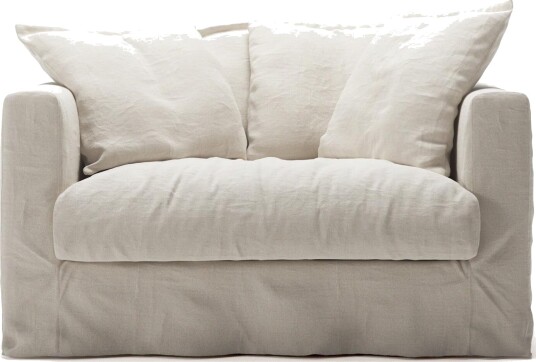 Decotique Le Grand Air Love Seat Lenestol Cremehvit