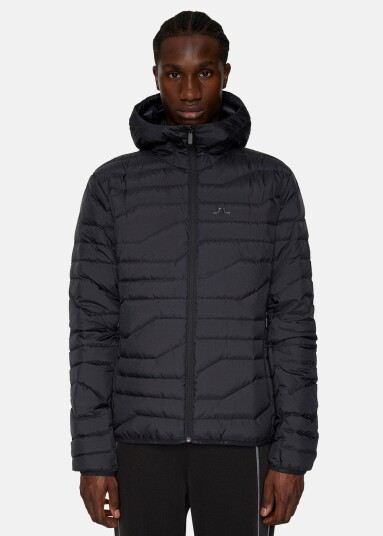 J.lindeberg Cliff Light Down Hood Black Xxl Vårjakker