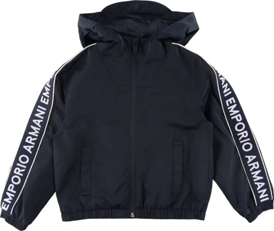 Emporio Armani Jakke   Navy m. Logostripe   Emporio Armani   6 år (116)   Overgangsjakke   Blå