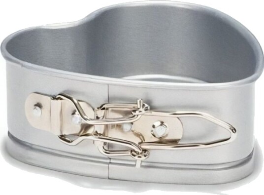 Patisse Mini Hjerteform 12 Cm I Stål Sølv