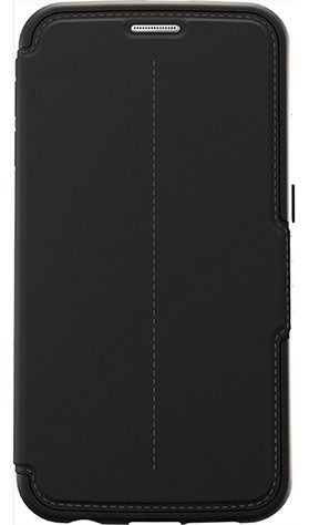 OtterBox Strada deksel til Samsung S6, svart skinn