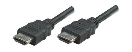 MANHATTAN HDMI med Ethernet-kabel - 2 m