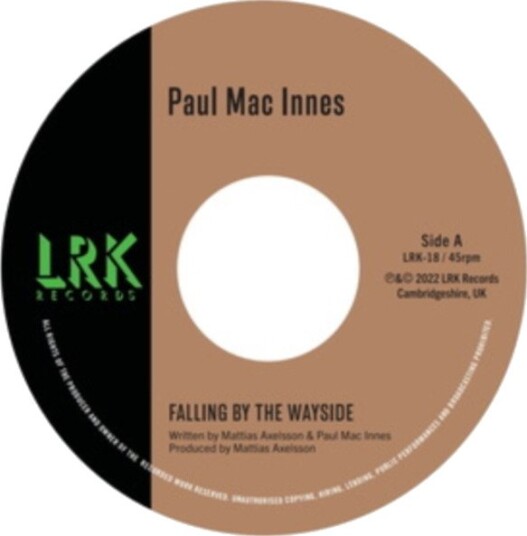 Paul Mac Innes Falling By The Wayside Uk Vinyl