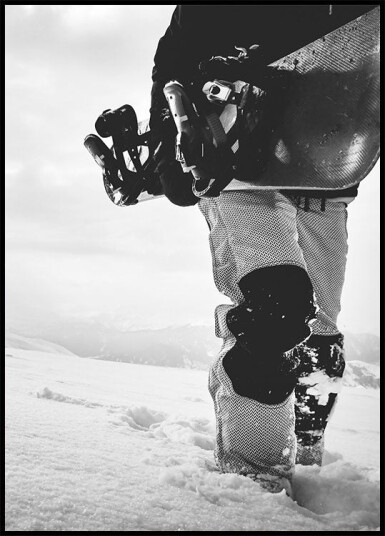 Snowboarder No. 1 Plakat Plakat / 50x70cm
