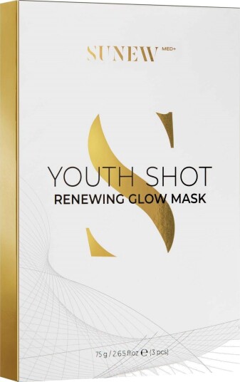 SUNEWMED+ Youth Shot Regenerating Glow Face Sheet Mask - Regenererende