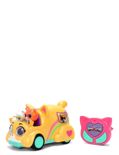 Jada Toys Jada Toys Super Kitties Radio Controlled Car - Yellow - ONE SIZE