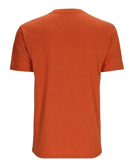Simms Fly Patch T Shirt Adobe Heather Simms Fly Patch T Shirt Adobe Heather