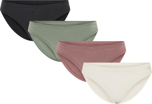 Organic Basics | Flex Cheeky Briefs 5 Pack | XXS