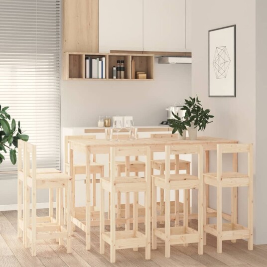 Barsett 9 deler heltre furu