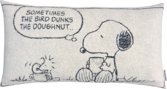 Maison Deux Peanuts Cushion Comic Doughnut Xl Multi/patterned 50X 90CM Maison Deux Peanuts Cushion Comic Doughnut Xl Multi/patterned 50X 90CM
