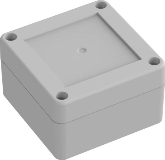 Tru Components TC 13865056 75 × 75 × 45 mm Polykarbonat Lysegrå Tru Components TC 13865056 75 × 75 × 45 mm Polykarbonat Lysegrå