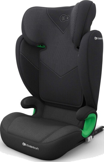 Kinderkraft Junior Fix 2 Plus I-Size Beltestol, Svart