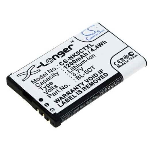 Nokia 6730 Classic batteri (1200 mAh 3.7 V)