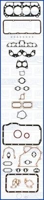 AJUSA 50028500 Tetnings helsett, motor