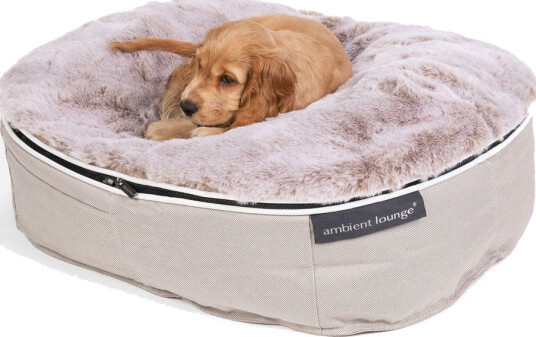Pet Lounger Hundeseng Sandstorm Cappuccino S Pet Lounger Hundeseng Sandstorm Cappuccino S