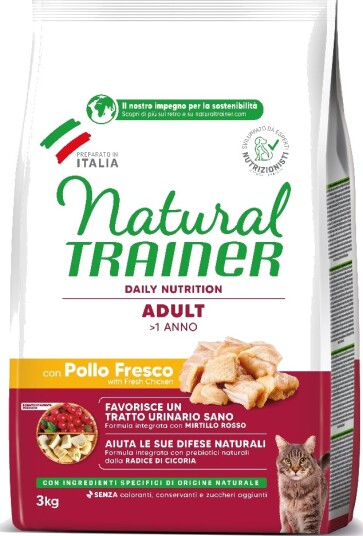 Natural Trainer Tørrfôr Adult Trainer Natural Fersk Kylling 3 kg