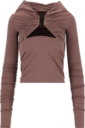 Rick Owens Dame Topper Brun M,