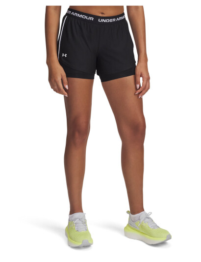 Under Armour Tech Play Up 2In1 Shorts Black XXL