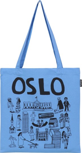 Bokhari Handlenett Anette Moi Oslo blå Bokhari Handlenett Anette Moi Oslo blå
