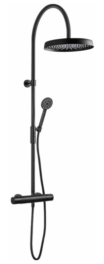 Tapwell Arm7300 TakdusjØ32cm Svart Matt