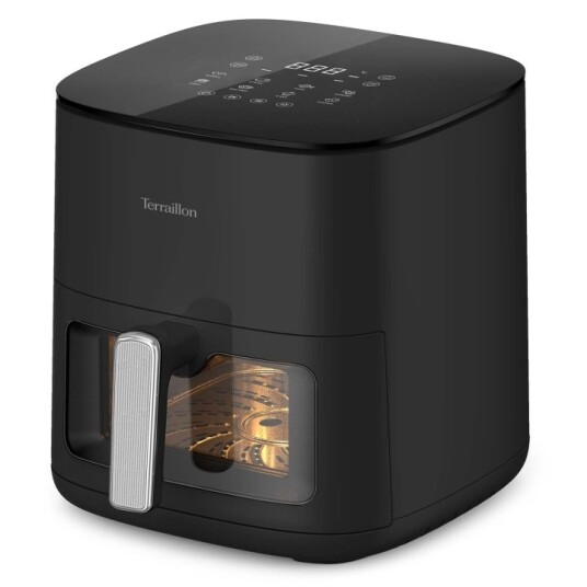 Terraillon Cook & Fry XL 7L Luftfrityrkoker med Doble Varmeelementer 2300W Terraillon Cook & Fry XL 7L Luftfrityrkoker med Doble Varmeelementer 2300W