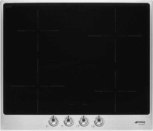 Smeg SI364FXM Induksjonstopp med 4 Kokesoner og Boostfunksjon - Rustfritt Stål Smeg SI364FXM Induksjonstopp med 4 Kokesoner og Boostfunksjon - Rustfritt Stål
