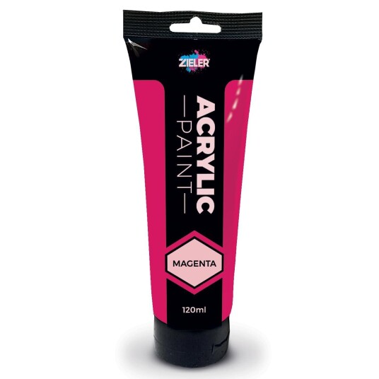 Zieler Premium Akrylmaling 120 Ml Magenta Zieler Premium Akrylmaling 120 Ml Magenta