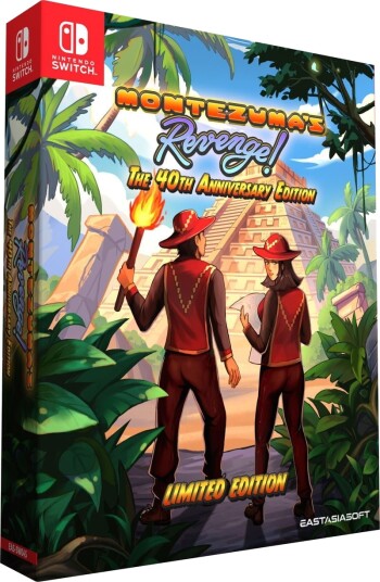Montezuma's Revenge The 40th Anniversary Limited Edition Nintendo Switch Spill