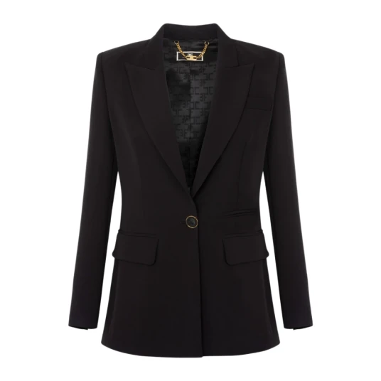 Elisabetta Franchi Dame Jakker Svart XS,