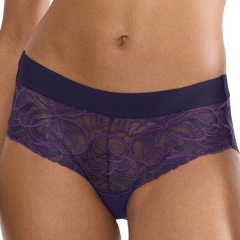 Triumph Truser Body Make Up Illusion Lace Shorty Mørkelilla 46 Dame