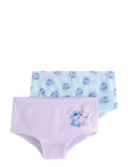 Lindex Panties Hipste 2 P Stitch   Purple   86/92