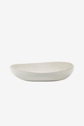 Serax   Serveringsskål Oval Out Of Lines av Uncharted   Hvit