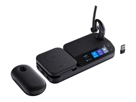 Yealink Bh71 Series Workstation Pro - Hodesett - I Øret - Over-Øret-Montering - Bluetooth - Trådløs - Usb-A Via Bluetooth-Adapter - Certified For Microsoft Teams
