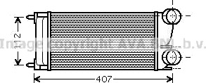 Intercooler PRASCO PEA4332 Intercooler PRASCO PEA4332