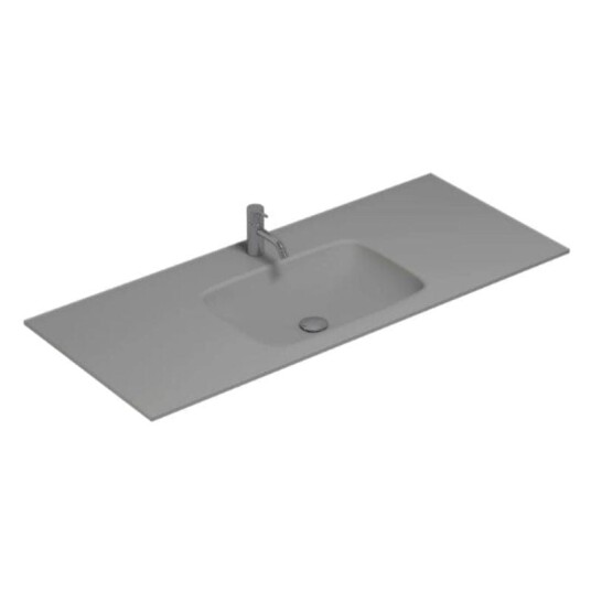 Dansani Calidris Form Servant Måltilpasset D50cm Lys grå Matt / 160cm