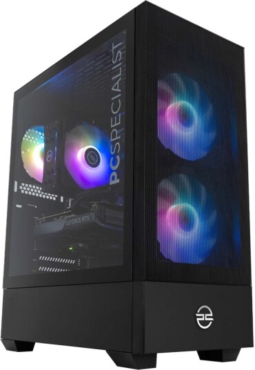 PCSpecialist Prime 400 i7-14F/16/1000/5070 stasjonær gaming-PC
