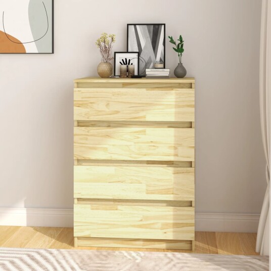 vidaXL Sideskap 60x36x84 cm heltre furu vidaXL Sideskap 60x36x84 cm heltre furu